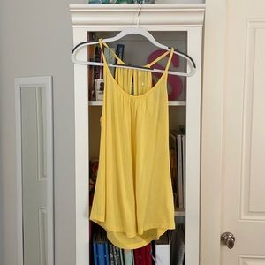 Lilly Pulitzer Yellow Tank- size small